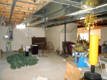 Basement before