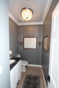 Powder Room after