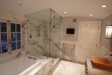 Master Bath Steam Shower - Hers